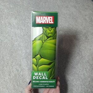 Marvel Incredible Hulk Wall Decal - with 3D Augmented Reality Interaction New